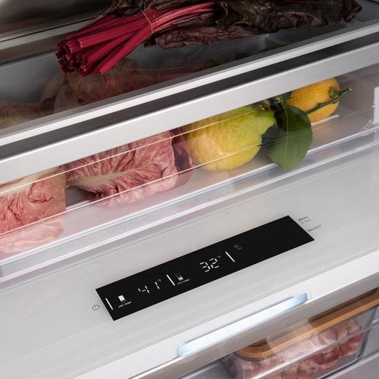 Réfrigérateur sans congélateur encastré 30 po Inox - Panneau requis