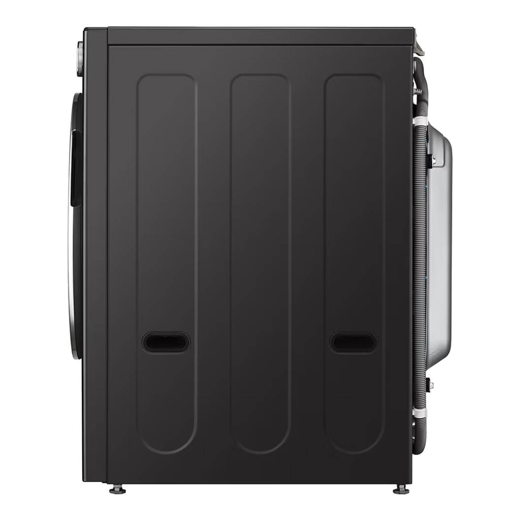 Laveuse à chargement frontal 5,8 pi³ anti-allergènes, acier noire