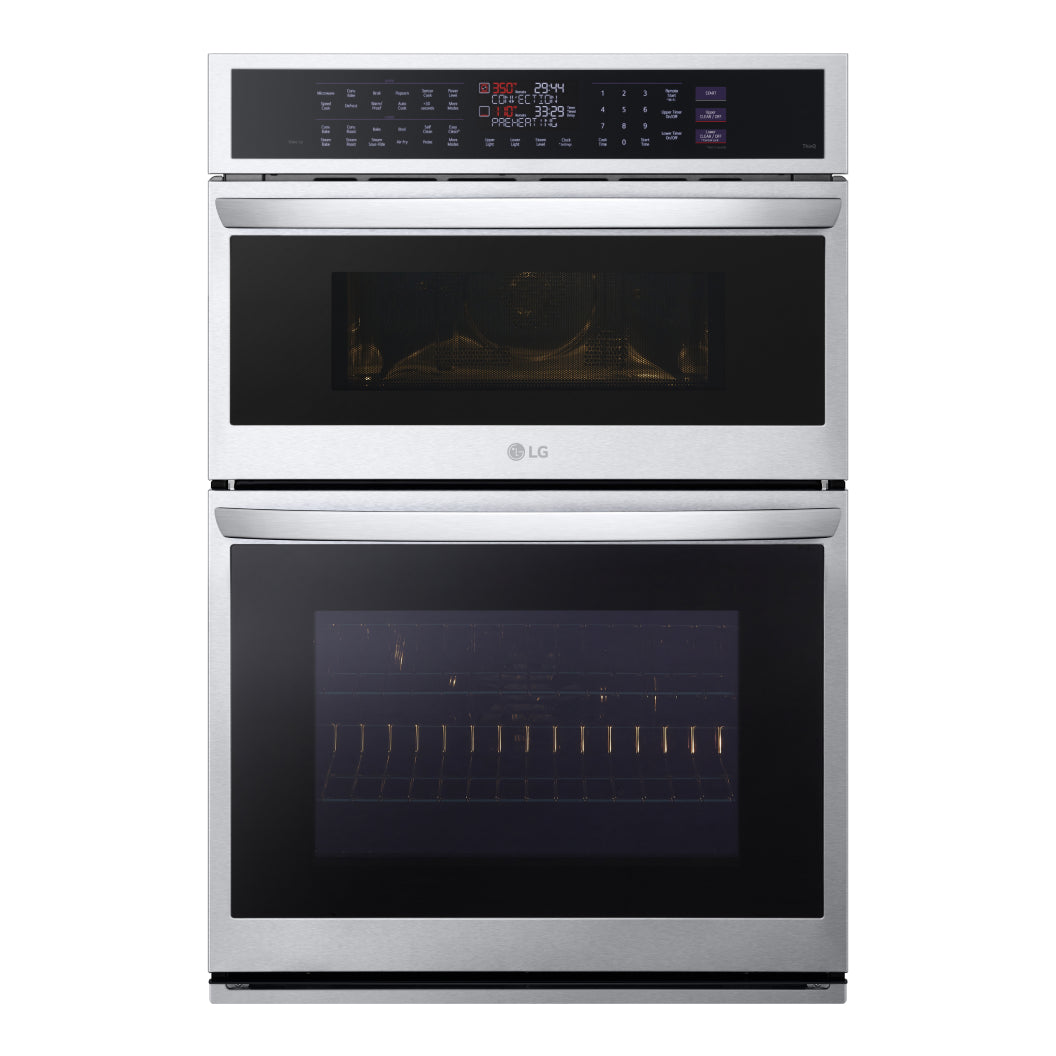 Four encastrable combiné intelligent à convection 30 po. 1,7/4,7 pi³ Inox