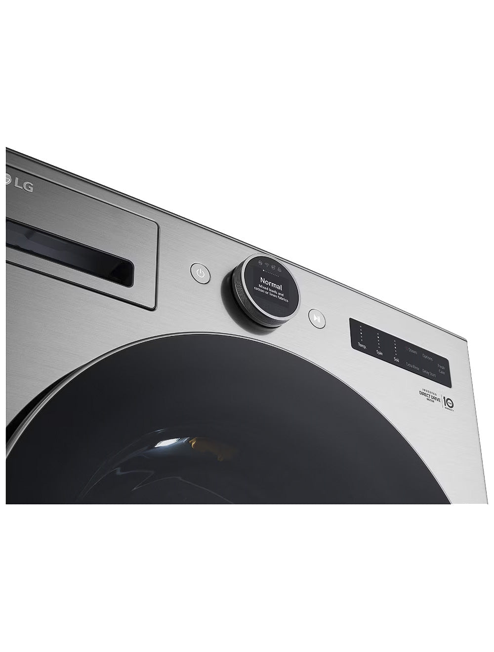 Laveuse à chargement frontal 27 po 5,2 pi³ Acier graphite avec TurboWash® 360°