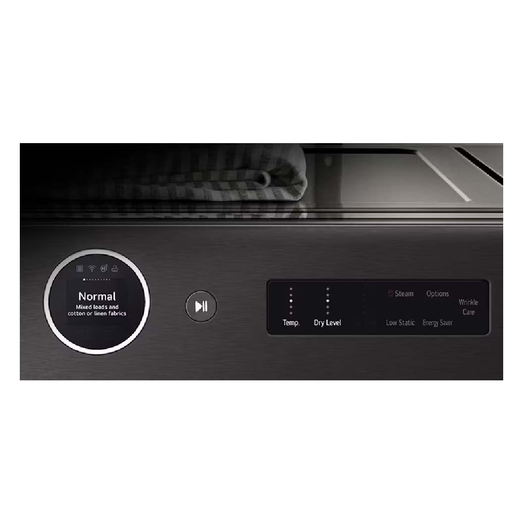 Sécheuse 27 po, 7,4 pi³ Acier graphite avec TurboSteam™ et Wi-Fi