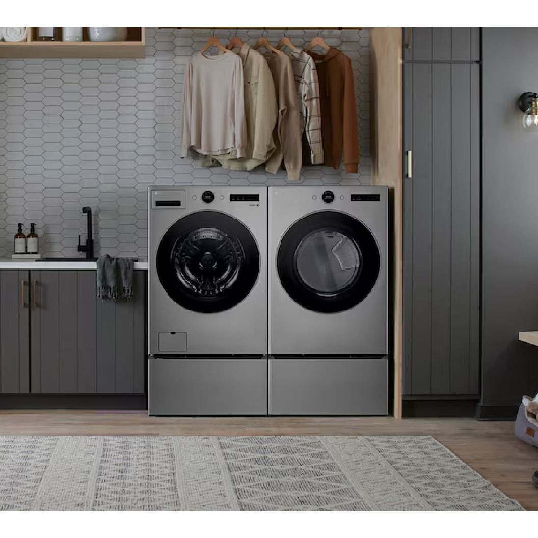 Sécheuse au gaz 27 po, 7,3 pi³ Inox avec Wi-Fi & TurboSteam®