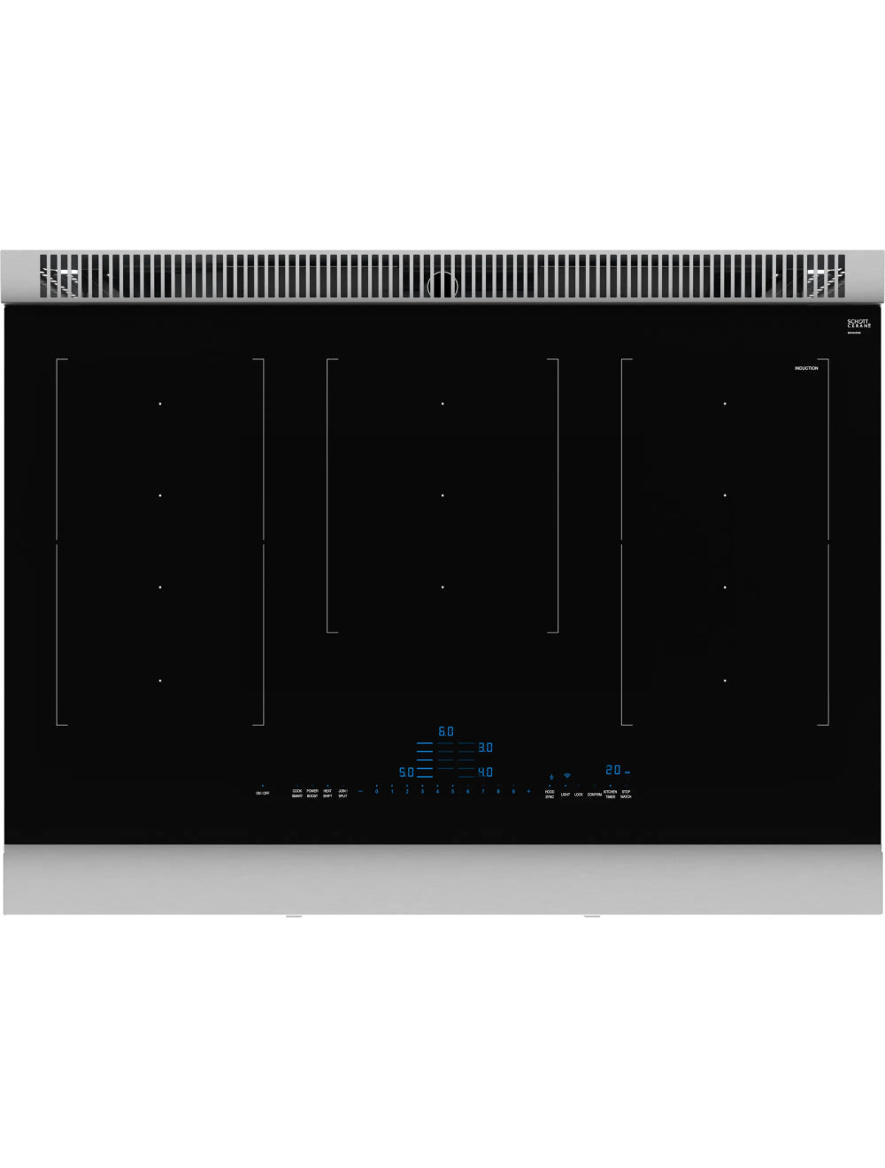 Cuisinière à induction autoportante 36 po. 4,9 pi³