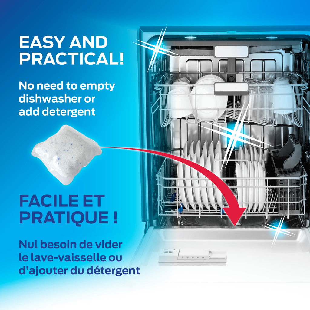 Nettoyant pour lave-vaisselle - 6 pastilles solubles