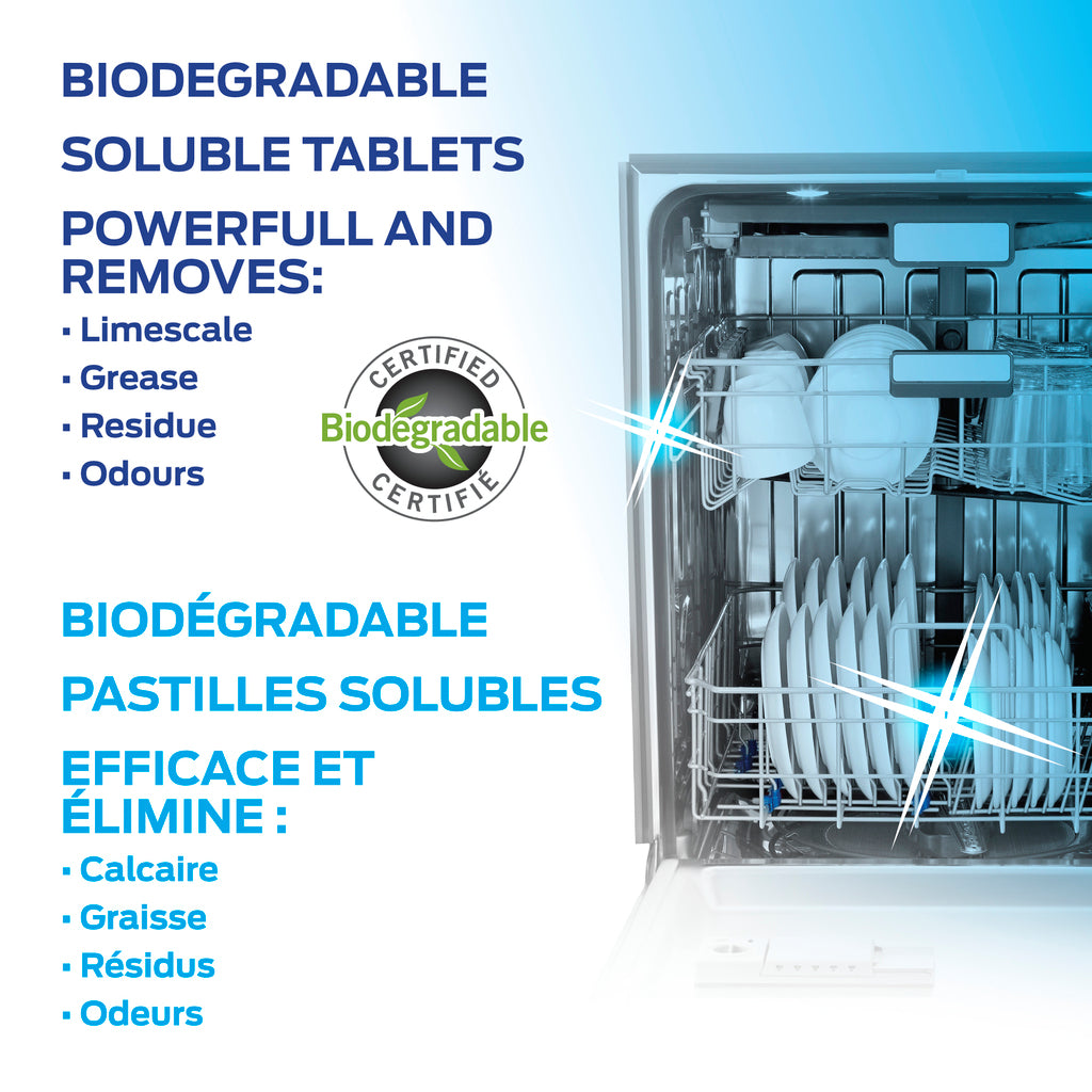 Nettoyant pour lave-vaisselle - 6 pastilles solubles