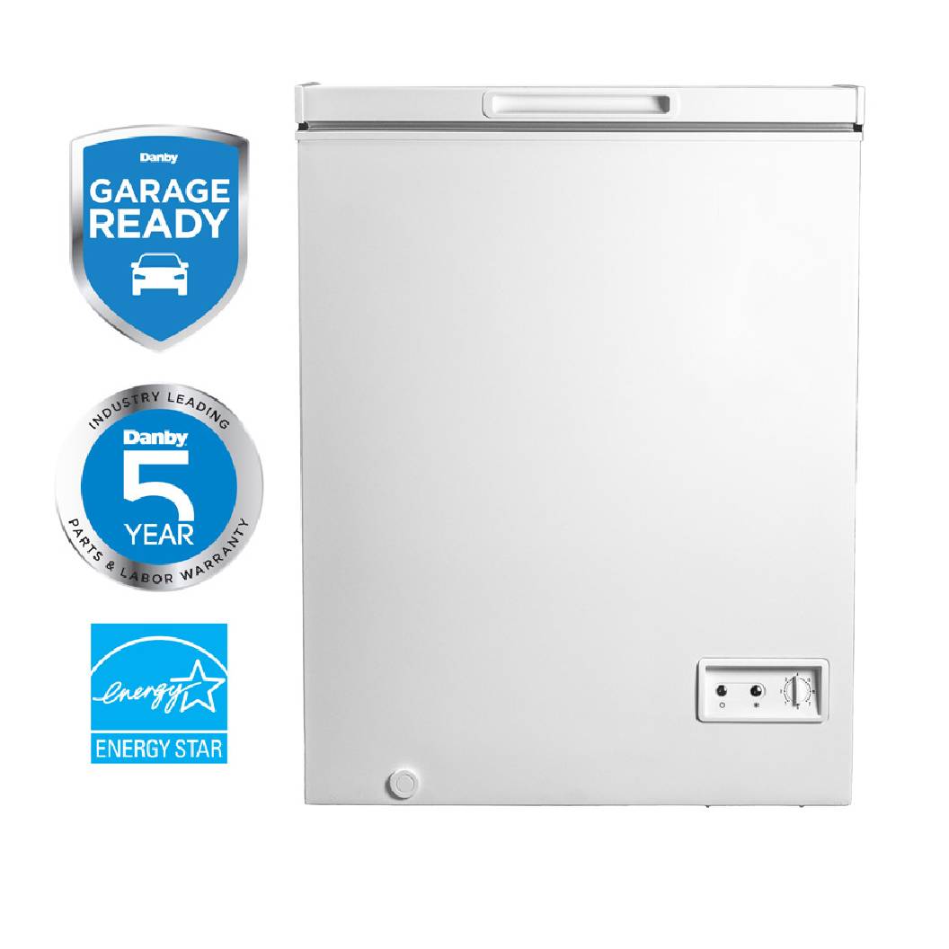 Congélateur coffre 26 po blanc