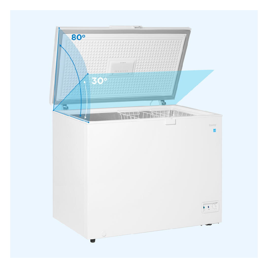 Congélateur coffre 44 po, 10,0 pi³  Blanc