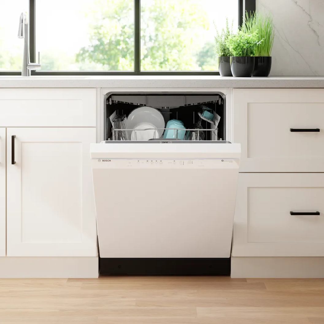 Lave-vaisselle encastrable 24 po. 46 dBA Blanc - Série 300