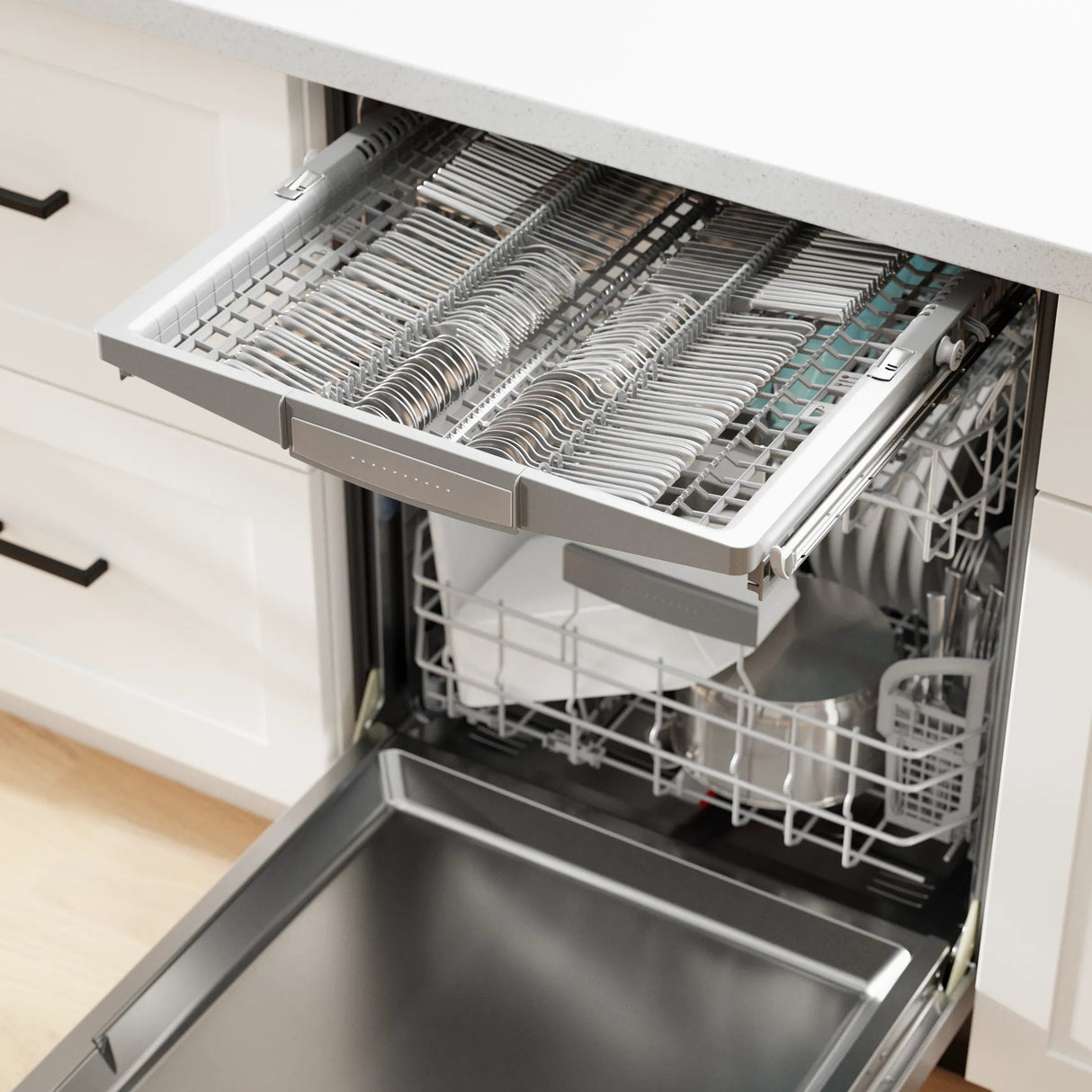 Lave-vaisselle intelligent XXL encastrable 24 po 42 dBA Inox - Série 800