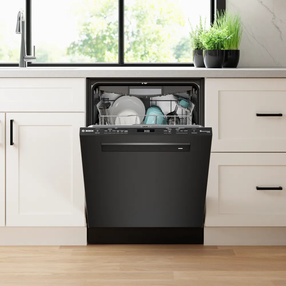 Lave-vaisselle encastrable 24 po, 42 dBA Inox noir - Série 800 avec Wi-Fi