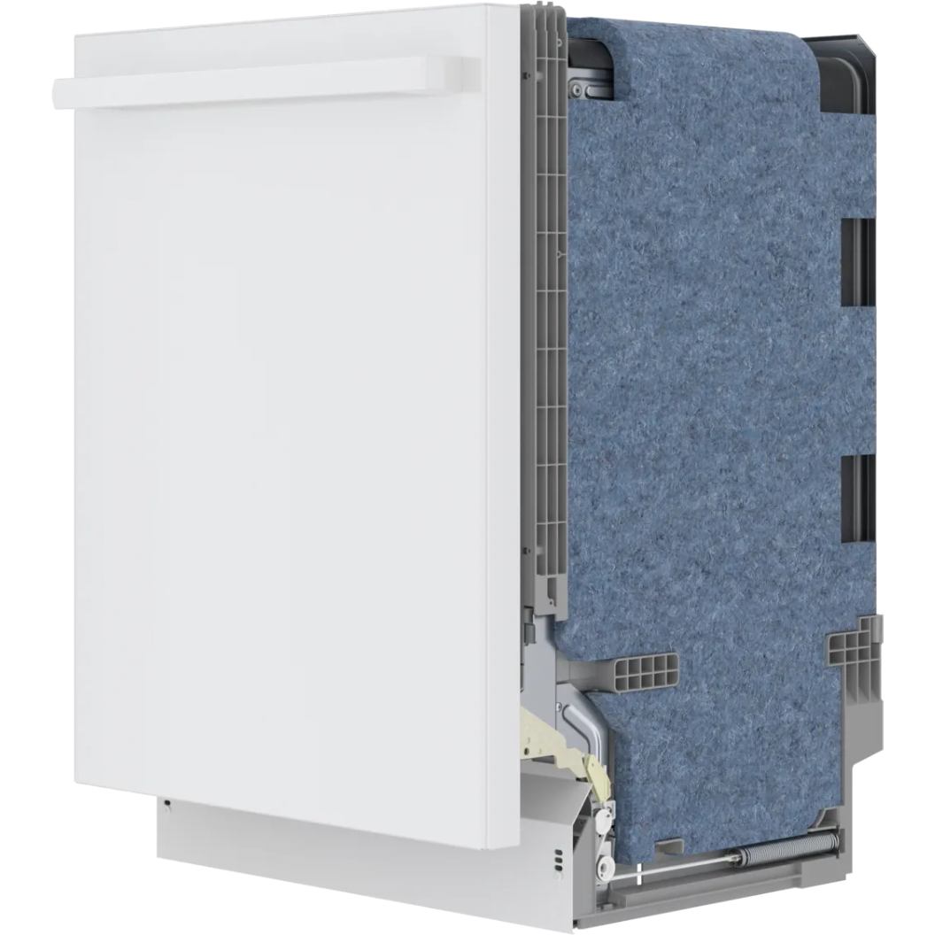 Lave-vaisselle encastrable 24 po, 46 dBA Blanc 3 paniers avec PrecisionWash® et Wi-Fi - Série 100 Premium