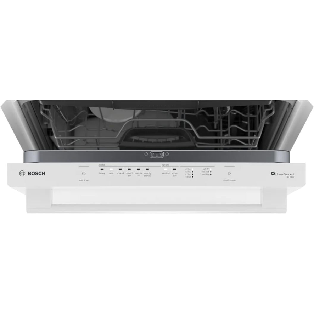 Lave-vaisselle encastrable 24 po, 46 dBA Blanc 3 paniers avec PrecisionWash® et Wi-Fi - Série 100 Premium