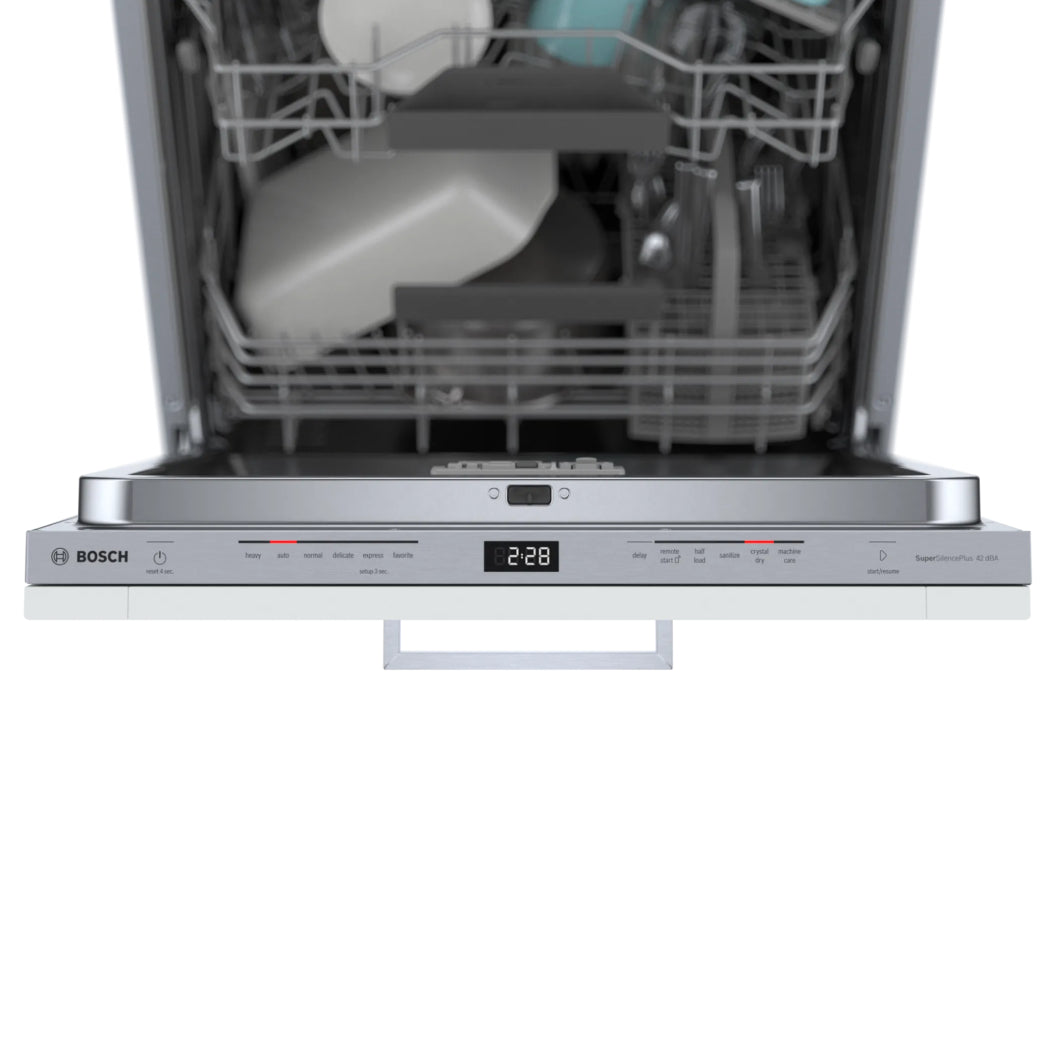 Lave-vaisselle intelligent encastrable 24 po. 42 dBA Panneau requis - Série 800