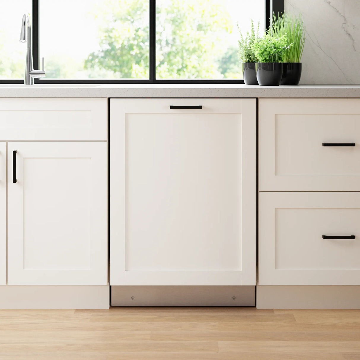 Lave-vaisselle intelligent encastrable 24 po. 42 dBA Panneau requis - Série 800