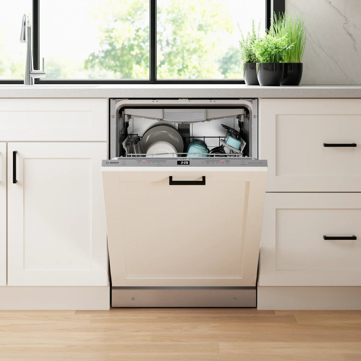 Lave-vaisselle intelligent encastrable 24 po. 42 dBA Panneau requis - Série 800