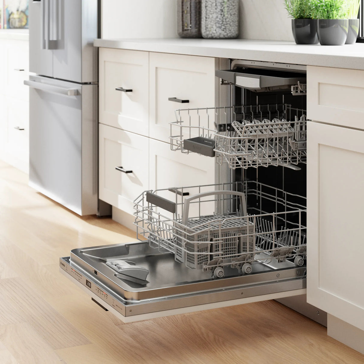 Lave-vaisselle intelligent encastrable 24 po. 42 dBA Panneau requis - Série 800