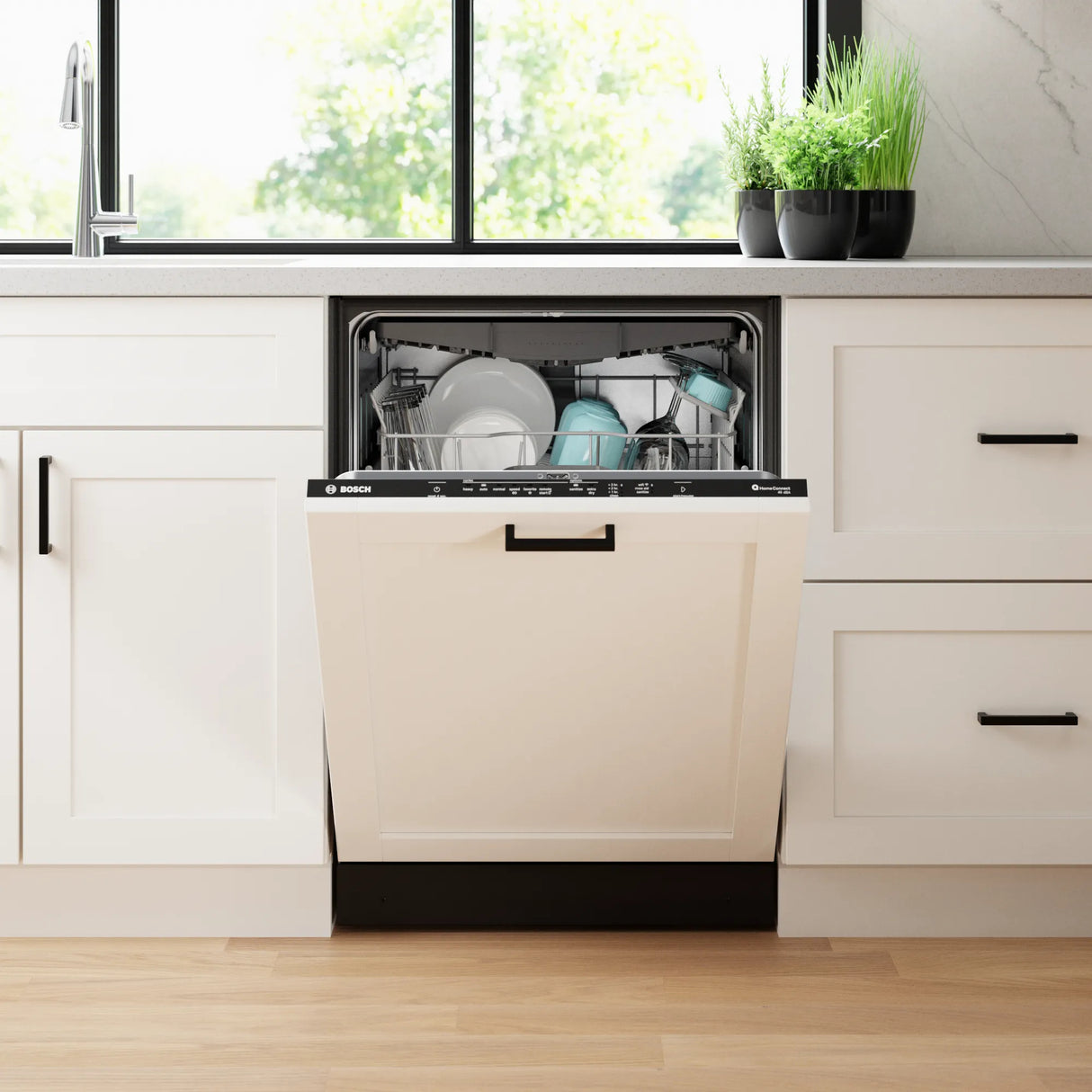 Lave-vaisselle intelligent encastrable 24 po. 46 dBA Panneau requis - Série 300