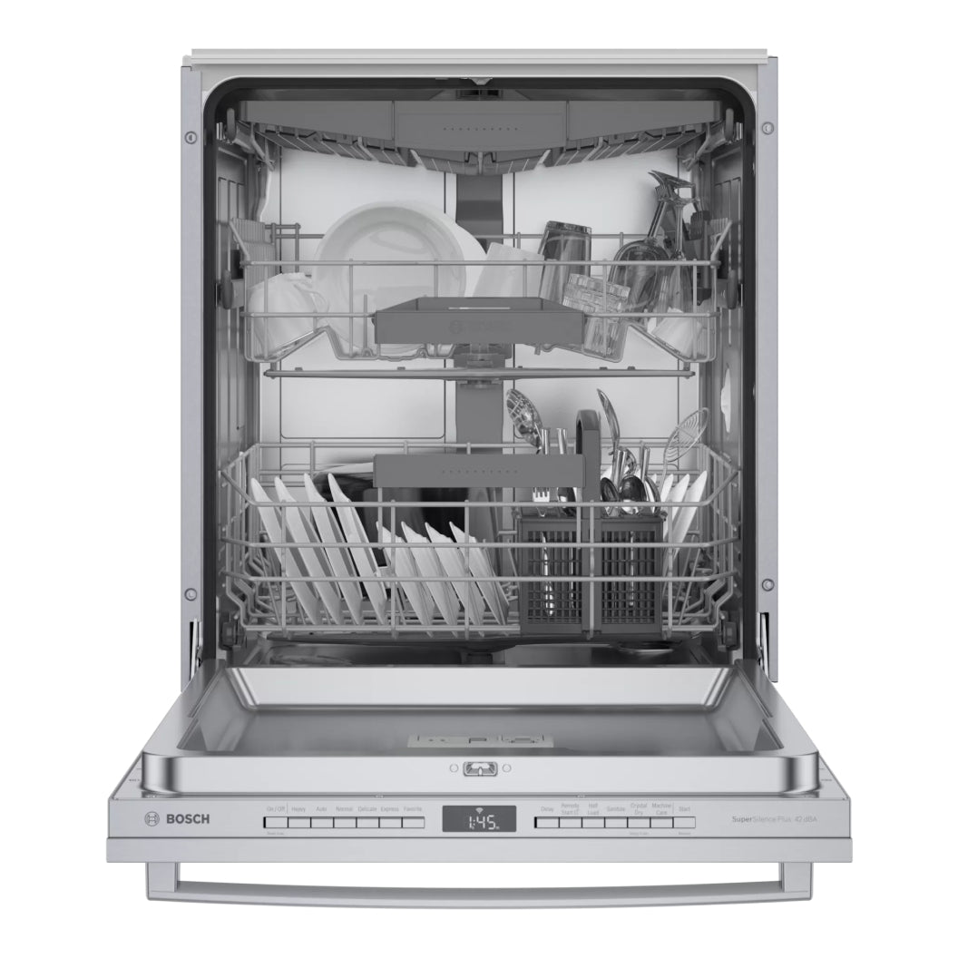 Lave-vaisselle intelligent encastrable 24 po. 42 dBA Inox - Série 800