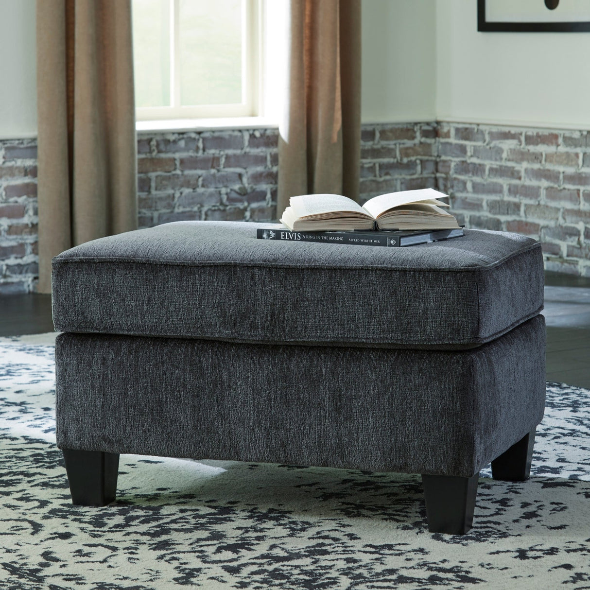 Ottoman en tissu - Abinger