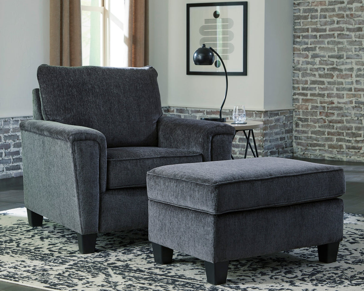 Ottoman en tissu - Abinger