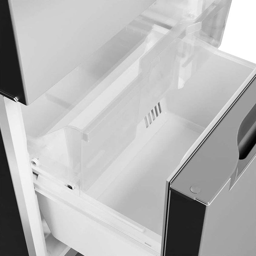 Réfrigérateur à congélateur inférieur 30 po, 18,7 pi³ Inox avec Dégrivrage automatique