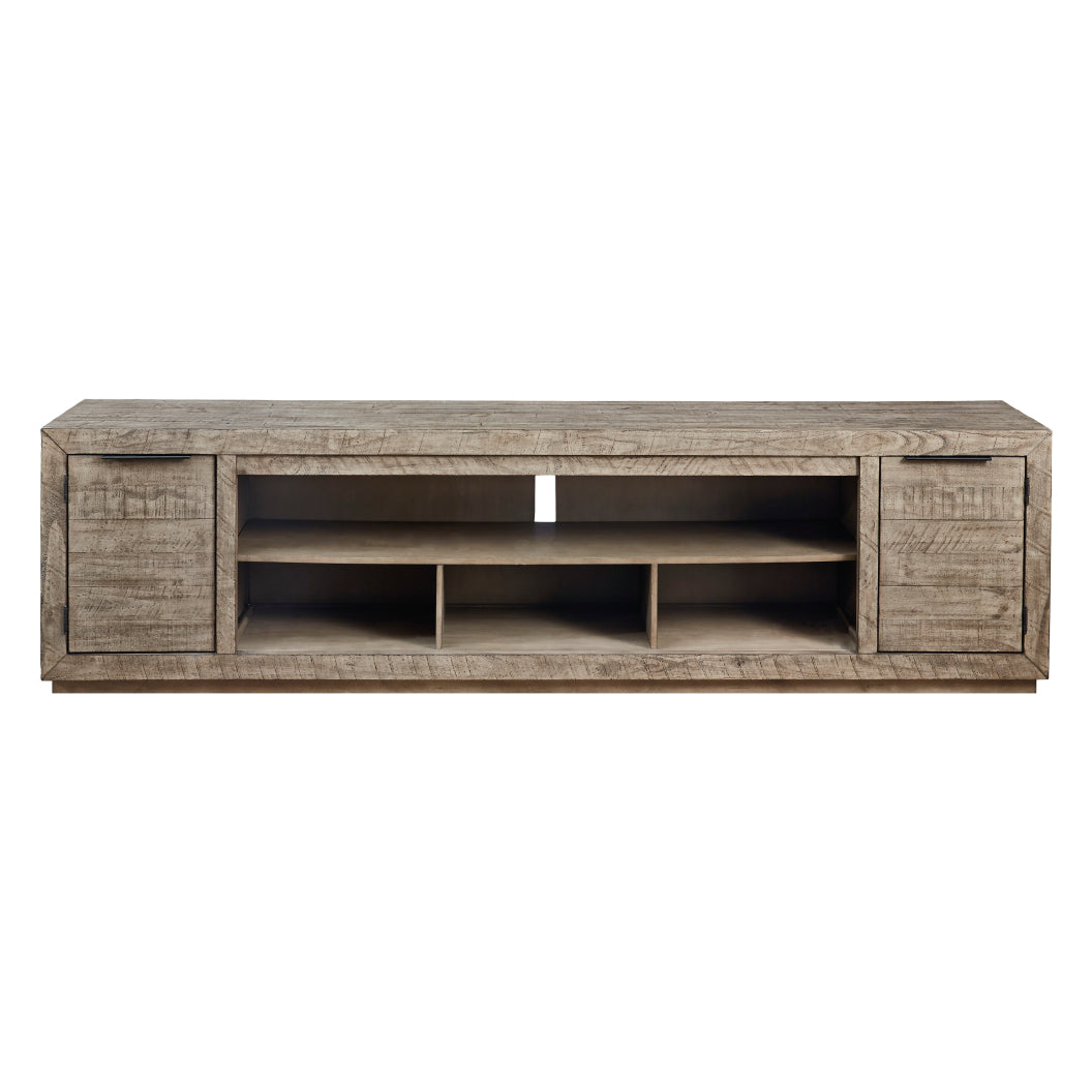 Meuble de télévision avec option de foyer électrique - Krystanza