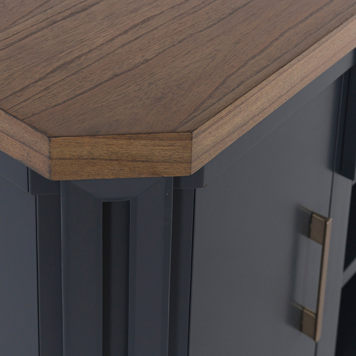 Meuble de télévision avec option de foyer électrique - Lanocken