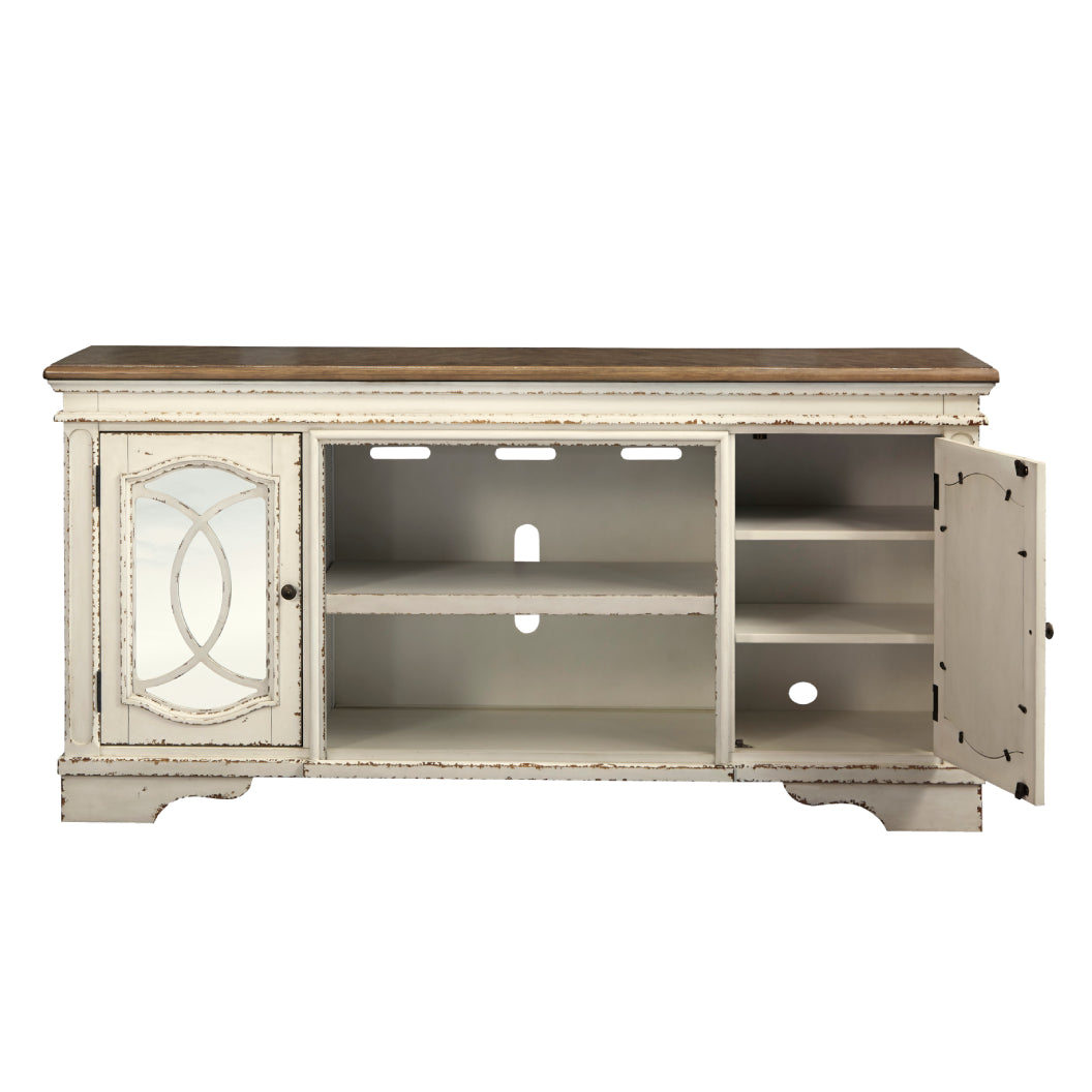 Meuble de télévision avec option de foyer électrique - Realyn