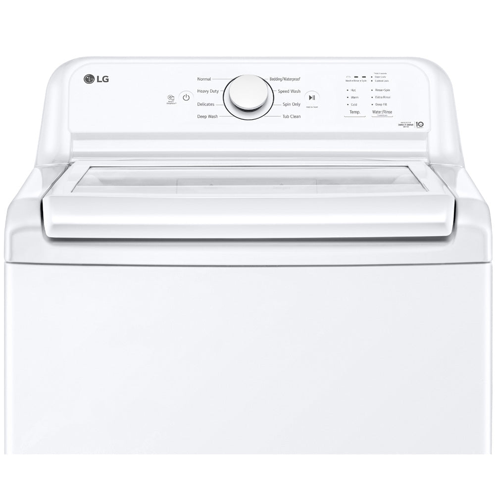 Laveuse à chargement par le haut 27 po, 4,8 pi³, Blanc - Écoénergétique et silencieuse