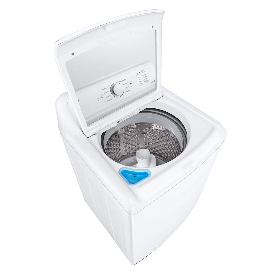 Laveuse à chargement vertical 27 po, 4,8 pi³ Blanc avec Technologie TurboDrum™