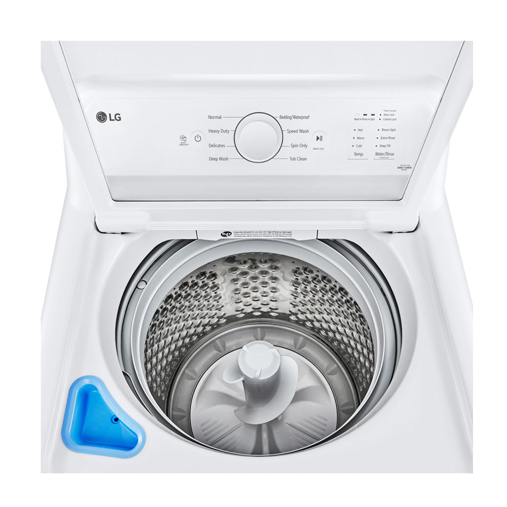 Laveuse à chargement par le haut 27 po, 4,8 pi³, Blanc - Écoénergétique et silencieuse