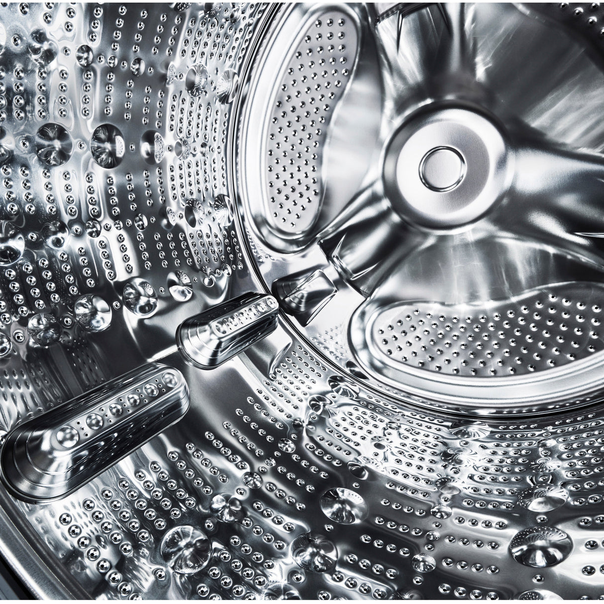 Tour de lavage chargement frontal 32 po 5,8 pi³/7,4 pi³ Inox noir