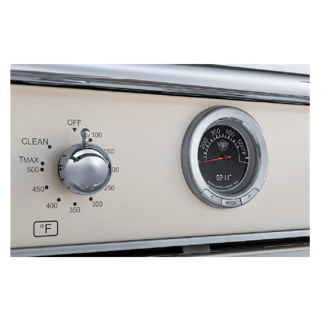 Cuisinière biénergie 36 po, 5,7 pi³ Inox noir - Série Héritage avec Air Fry et 6 brûleurs