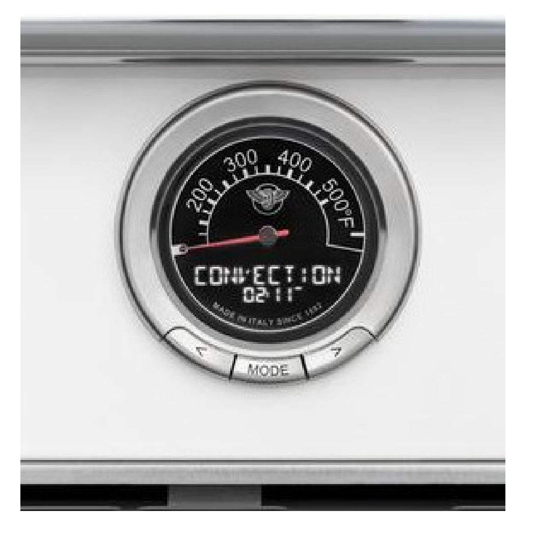 Cuisinière biénergie 36 po, 5,7 pi³ Inox noir - Série Héritage avec Air Fry et 6 brûleurs