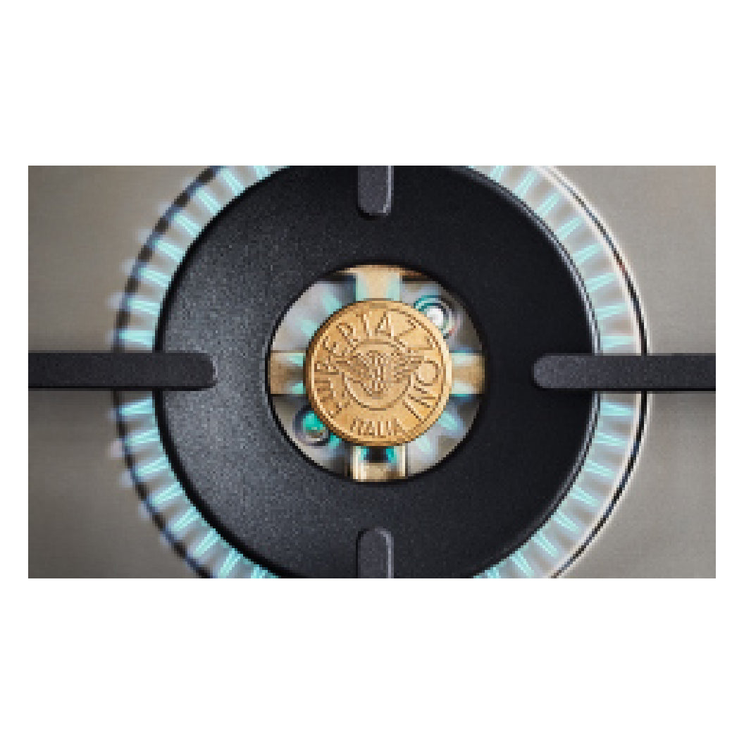 Cuisinière biénergie 36 po, 5,7 pi³ Inox - Série Héritage avec Air Fry et 6 brûleurs