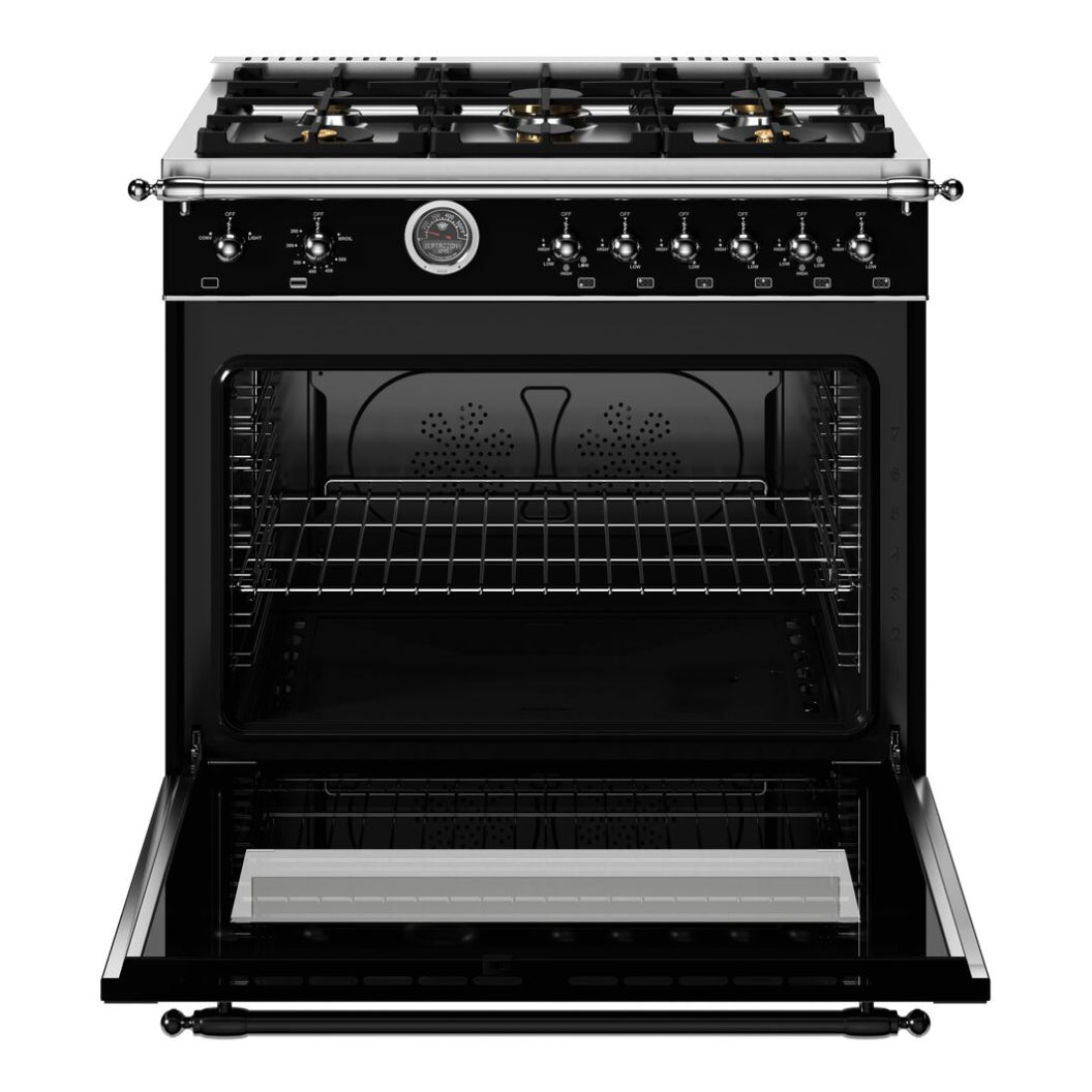 Cuisinière à gaz 36 po, 5,9pi³ avec 6 brûleurs - Série Heritage