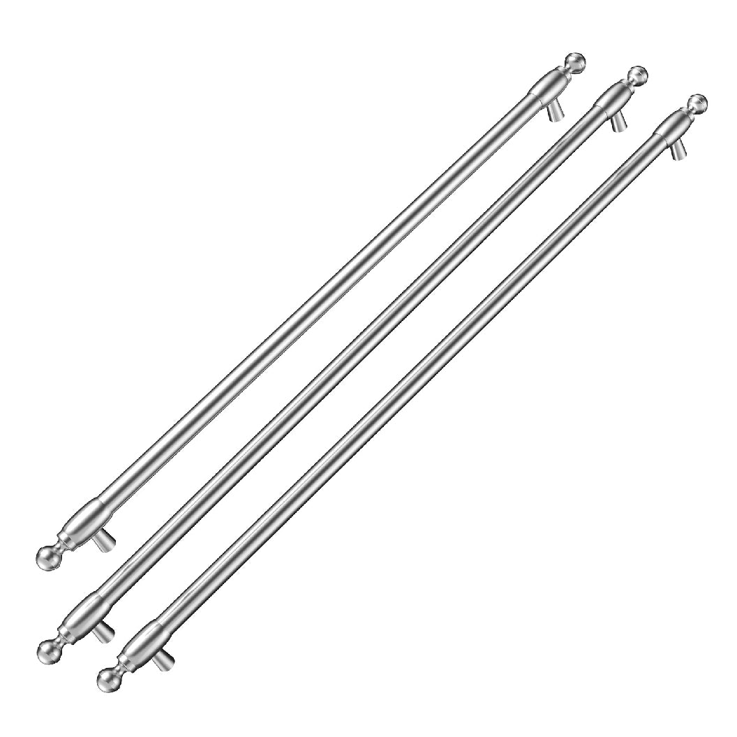 Poignées pour portes de réfrigérateur porte française, 36 po Inox - Série Heritage