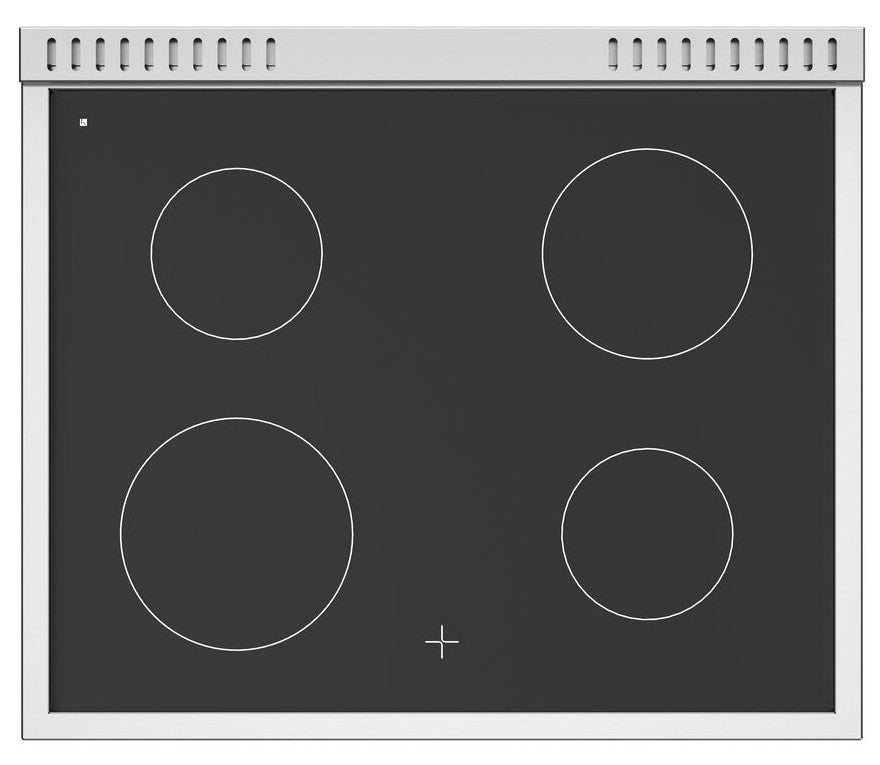 Cuisinière à induction 30 po, 4,7 pi³ Inox - Série Master avec convection double