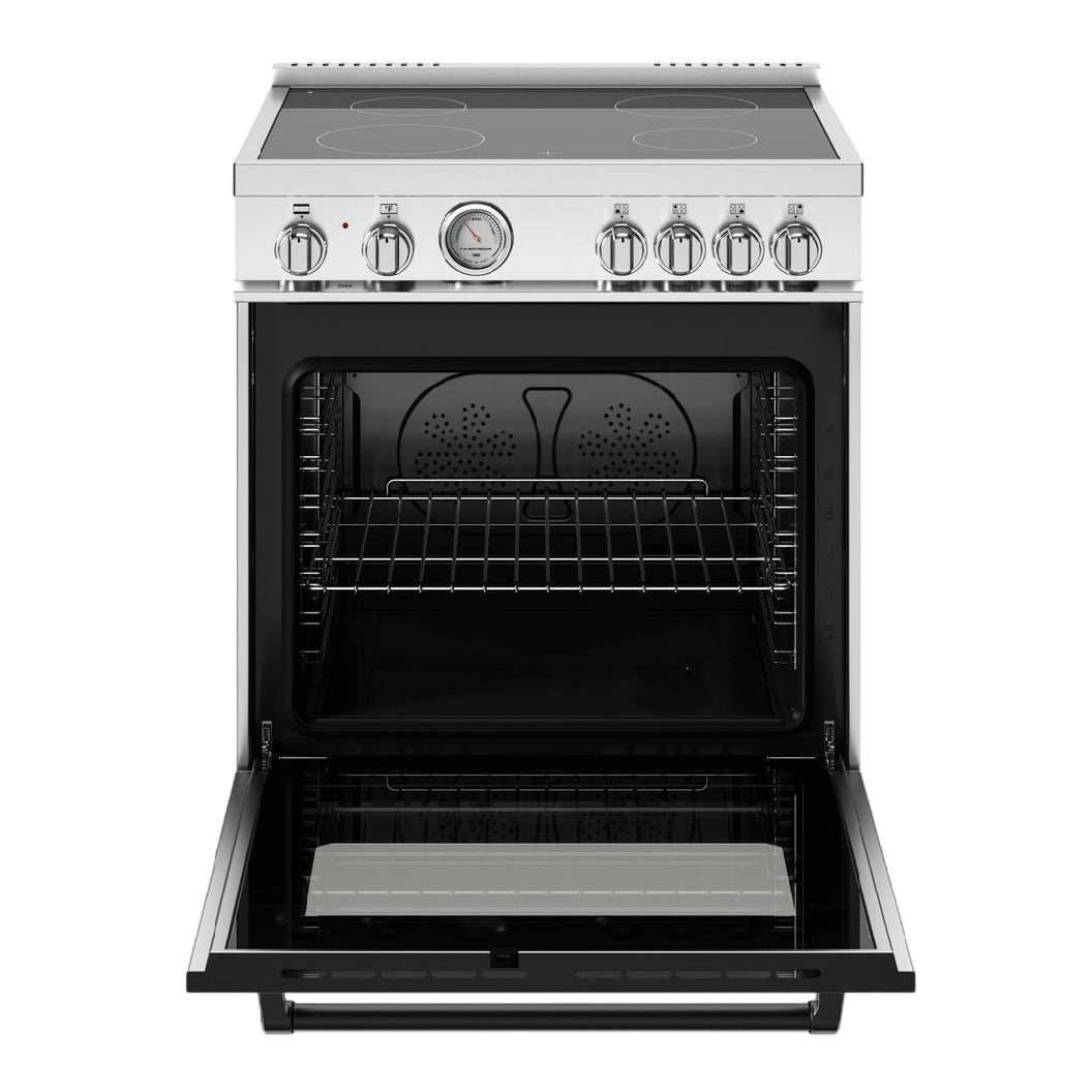 Cuisinière à induction 30 po, 4,7 pi³ Inox - Série Master avec convection double