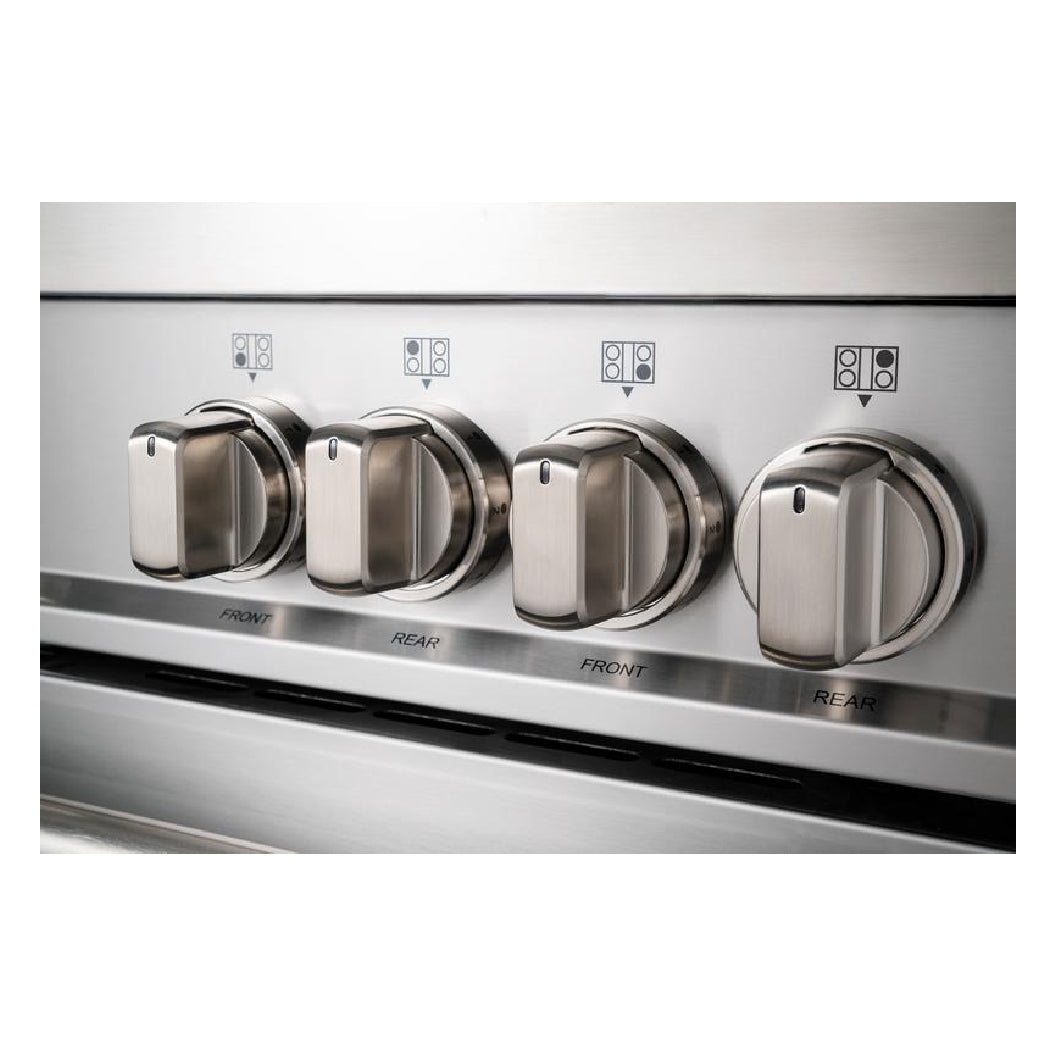 Cuisinière à induction 30 po, 4,7 pi³ Inox - Série Master avec convection double