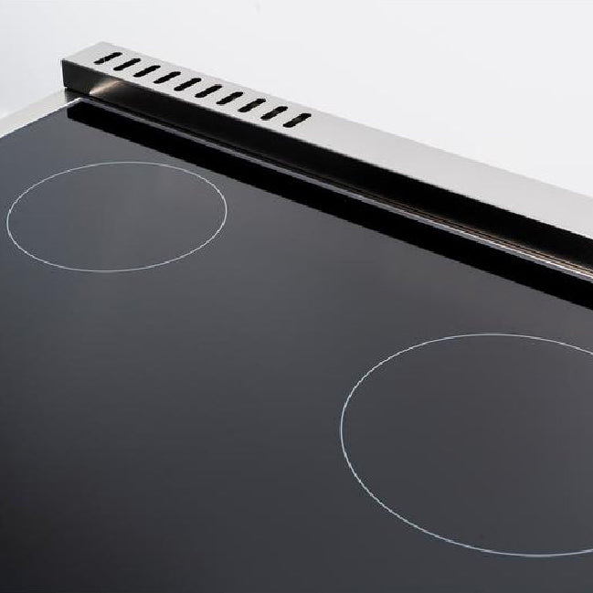 Cuisinière à induction 30 po, 4,7 pi³ Inox avec Convection double - Série Master