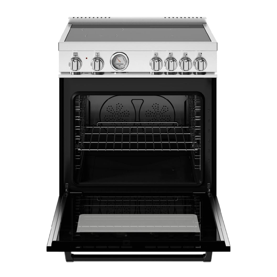Cuisinière à induction 30 po, 4,7 pi³ Noir - Série Master avec double convection