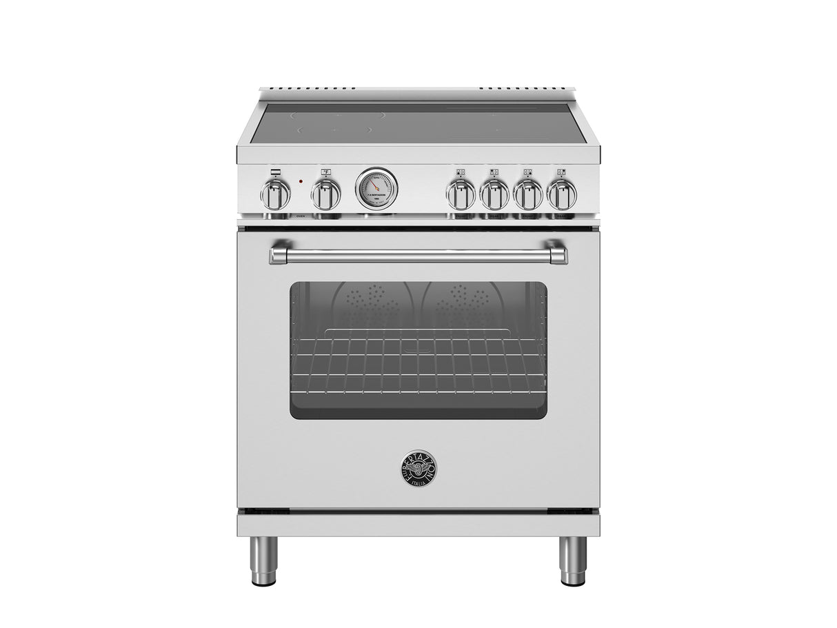 Cuisinière à induction 30 po, 4,7 pi³ Inox - Série Master avec double convection