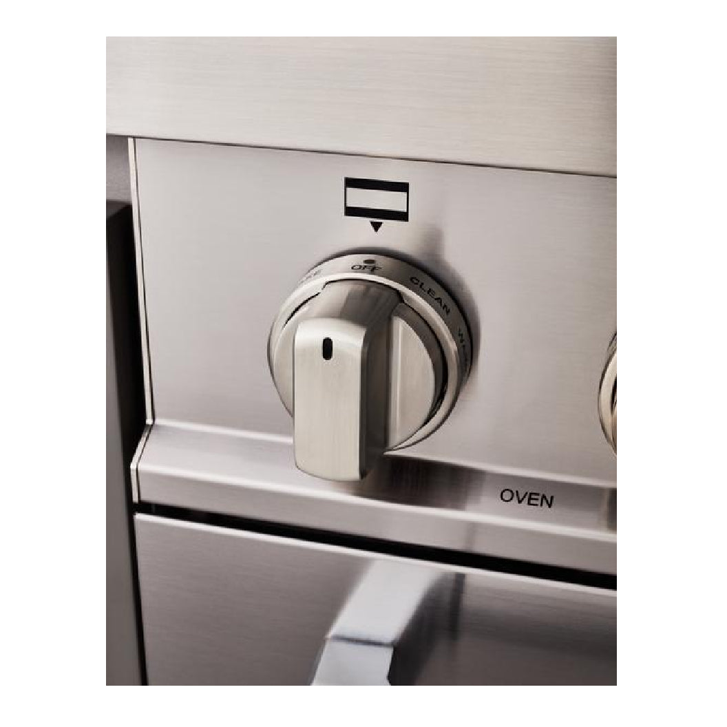 Cuisinière biénergie 30 po, 4,7 pi³ Inox - Série Master avec 5 brûleurs et convection double