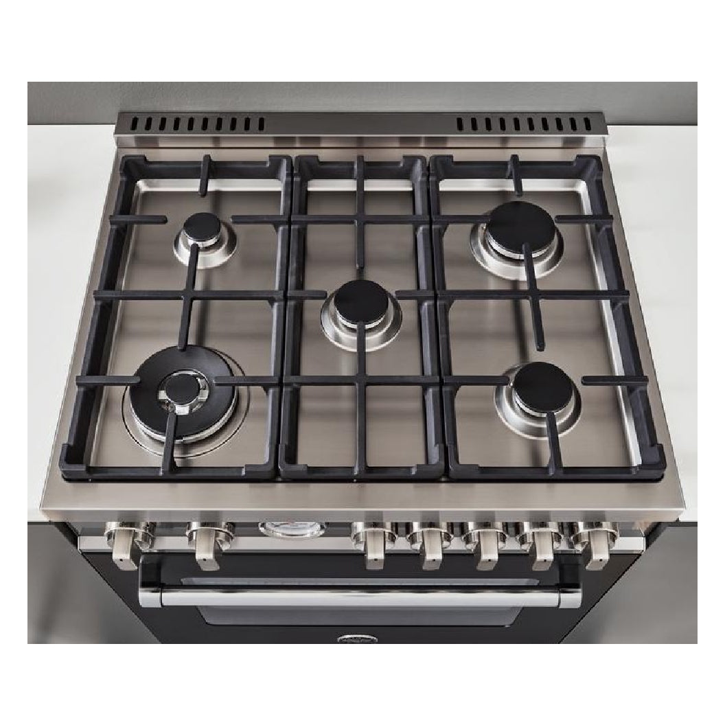 Cuisinière au gaz 30 po, 4,7 pi³ Inox - Série Master avec 5 brûleurs MonoBloc en fonte