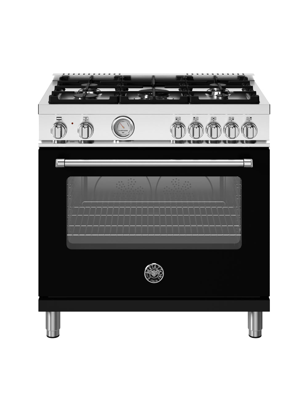 Cuisinière biénergie autoportante 36 po. 5,9 pi³