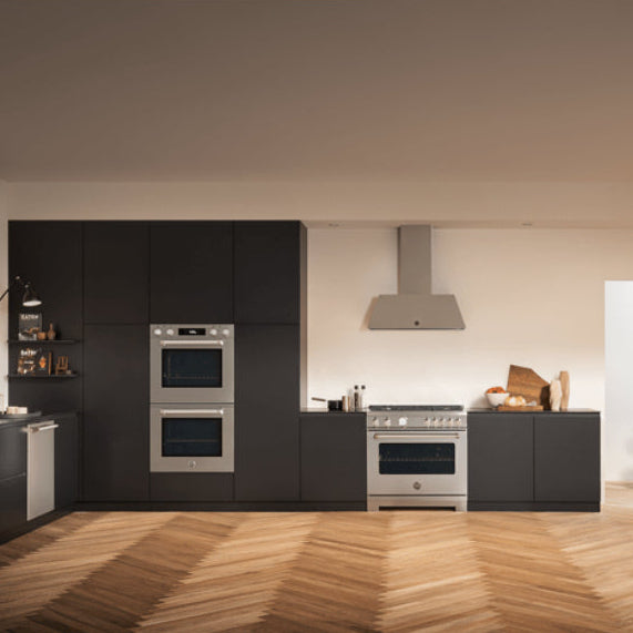 Cuisinière au gaz 36 po, 5,9 pi³ avec Convection double et Brûleur double anneau - Série Master