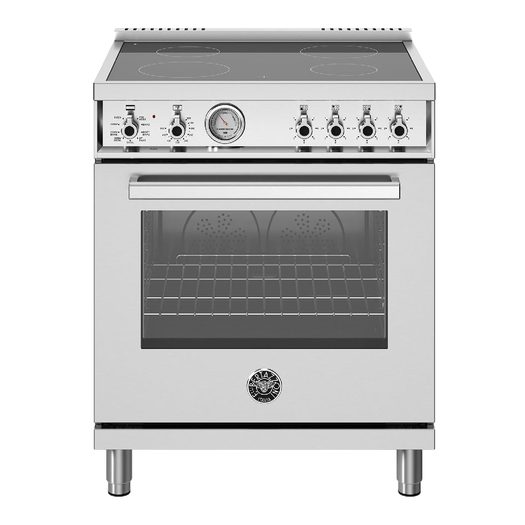 Cuisinière à induction 30 po, 4,7 pi³ Inox - Série Professional avec double convection