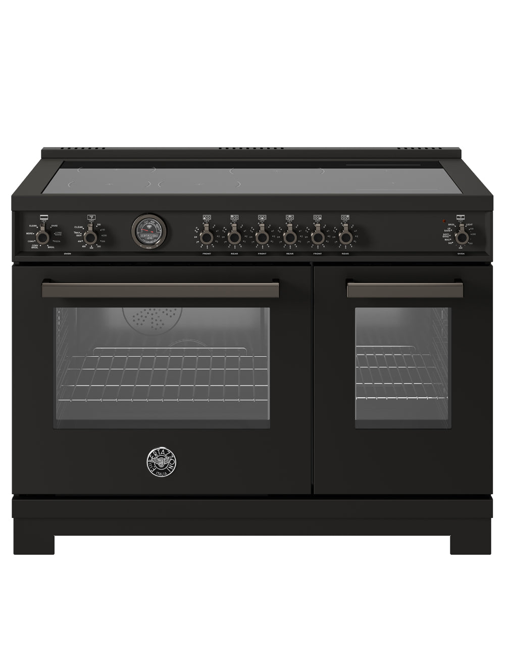 Cuisinière à induction autoportante 48 po. Carbone