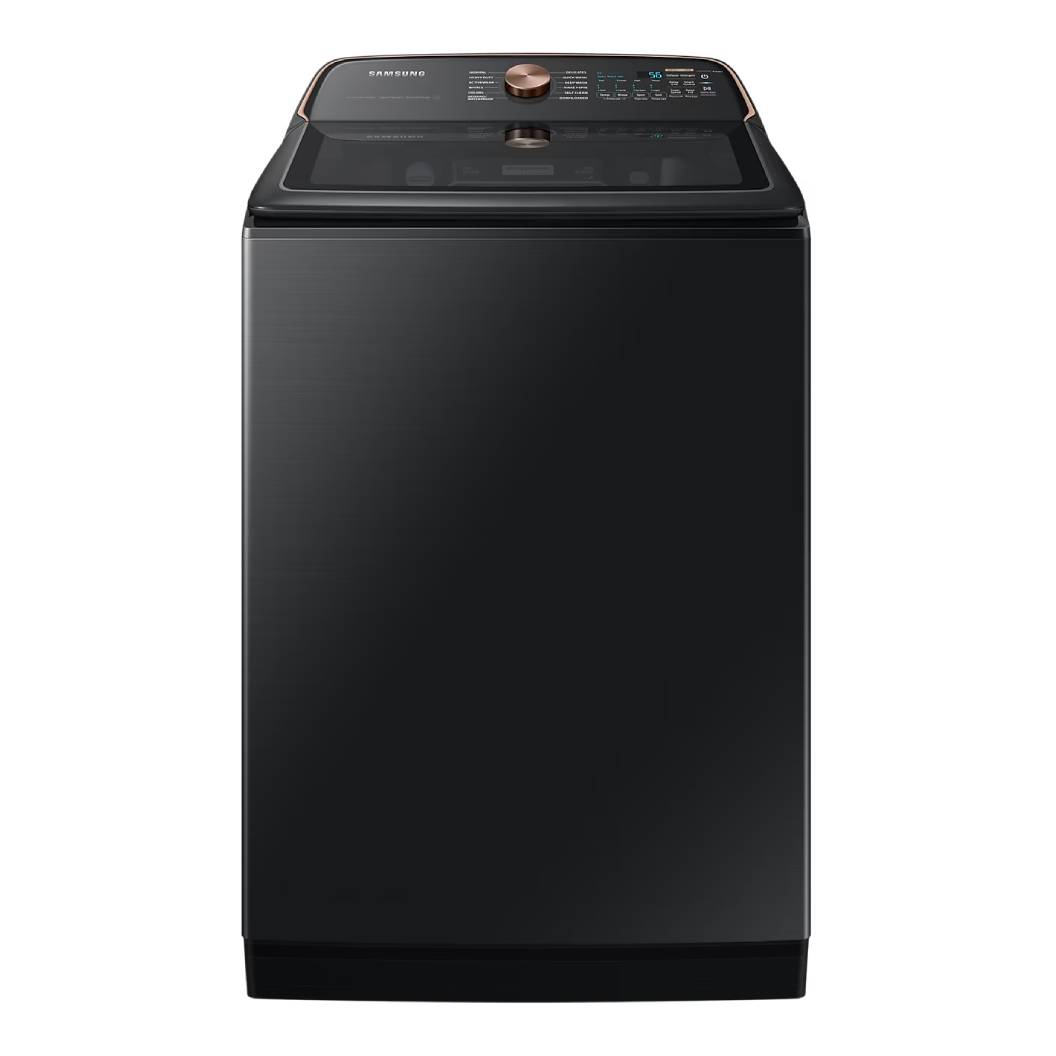 Laveuse à chargement par le haut 6,2 pi³ rapide acier inoxydable noir